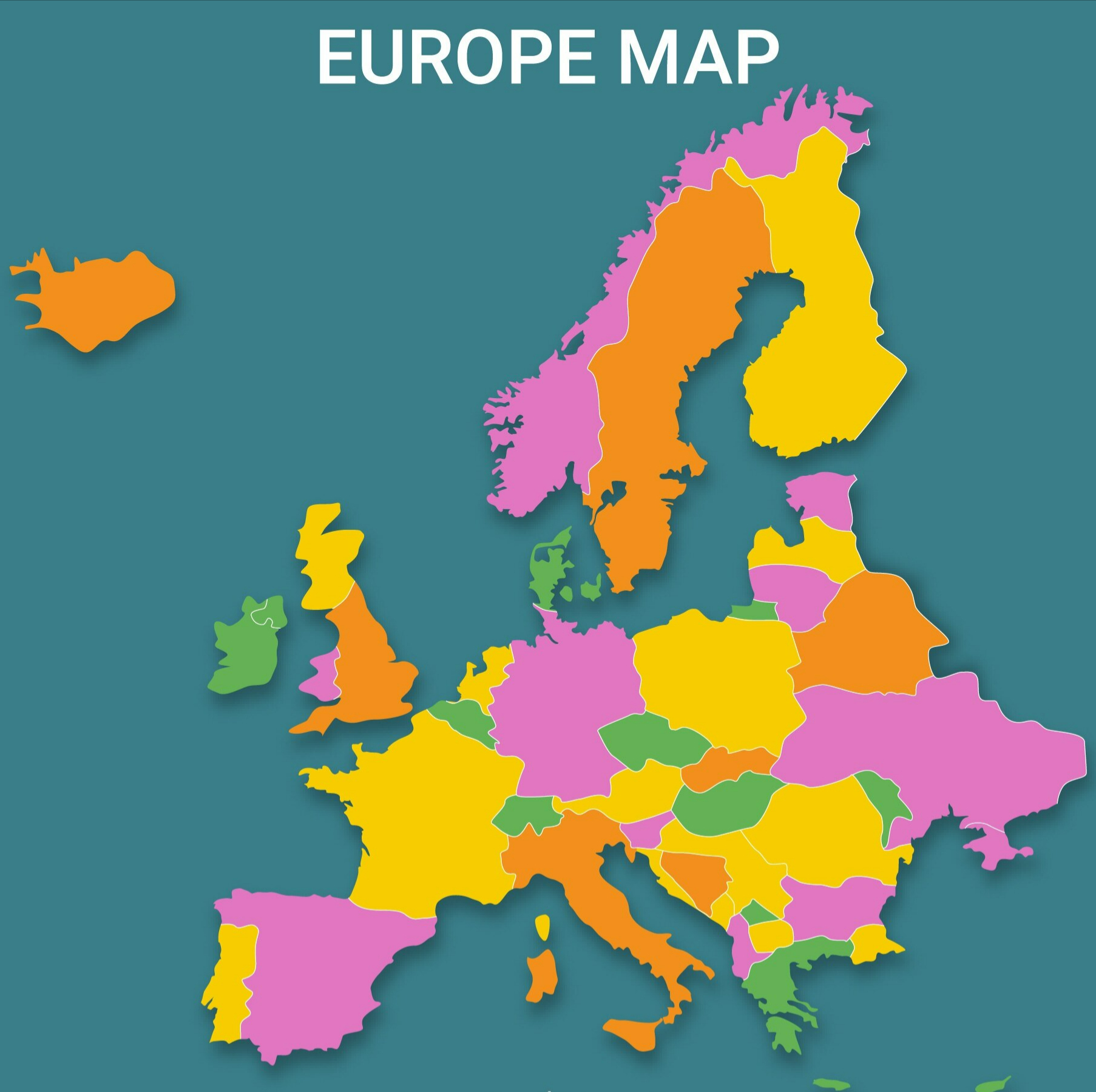 Map of Europe